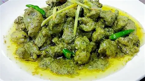 Chicken Green Karahi (1kg)