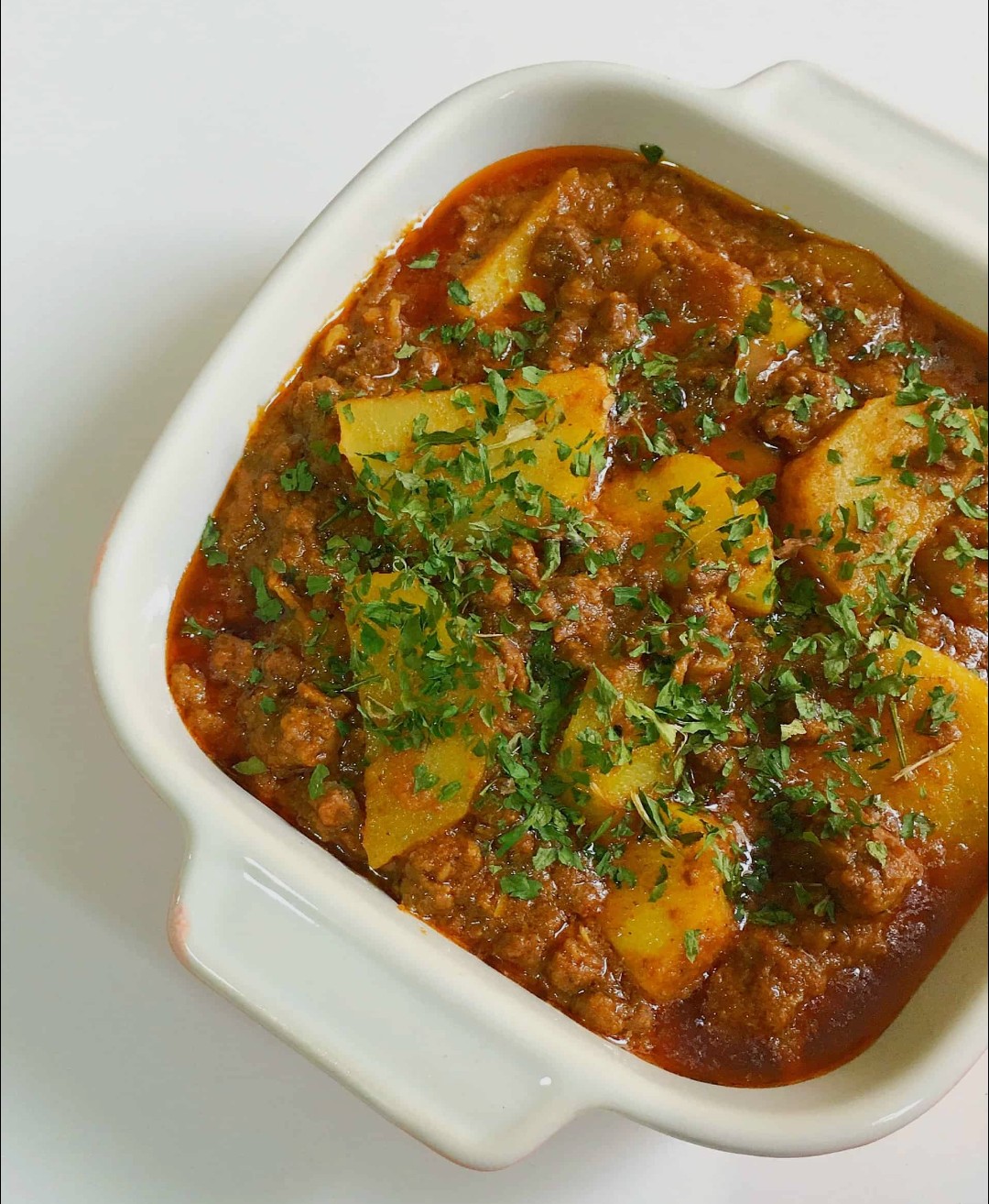 Aloo keema Plate