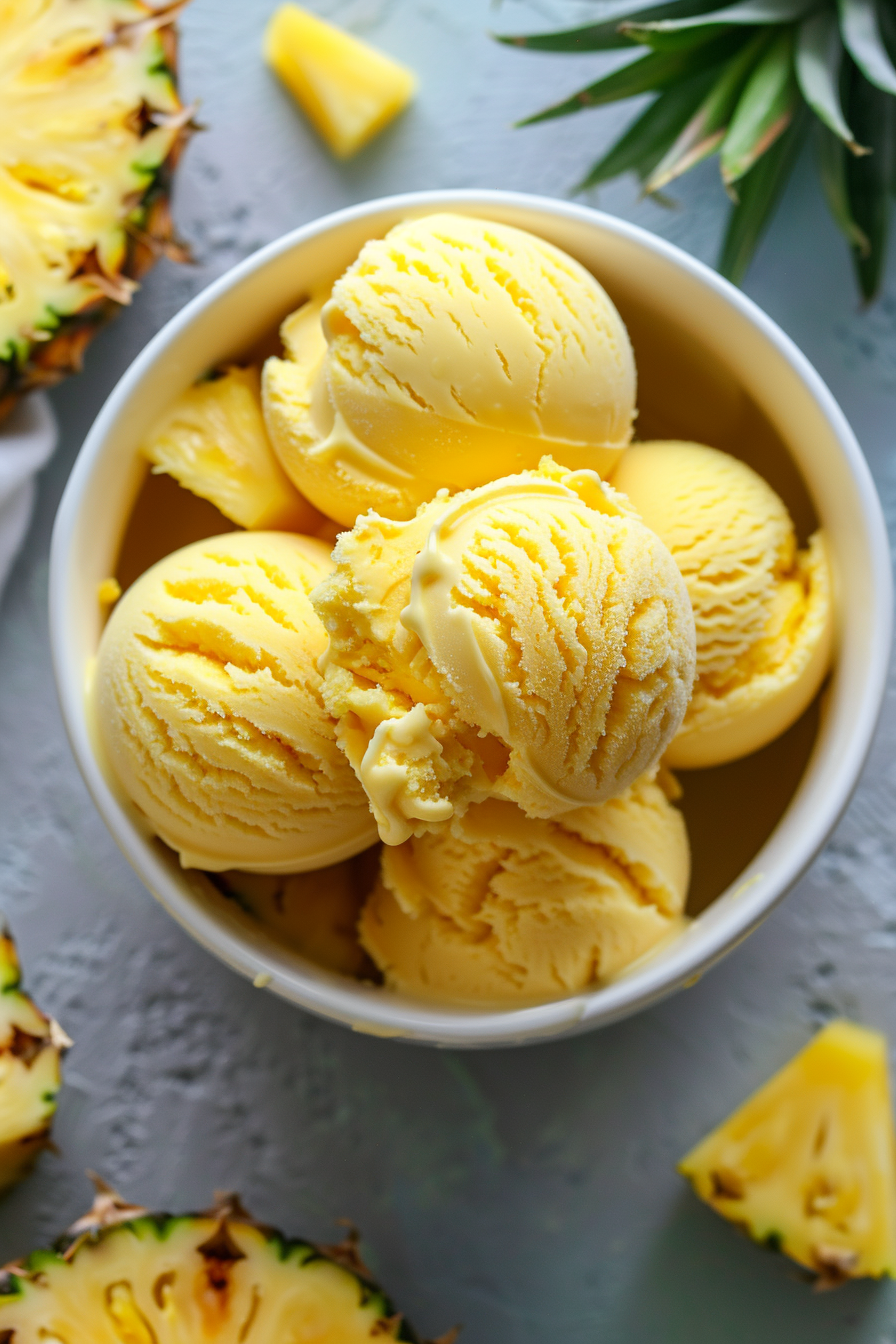 Pine Apple Ice-cream