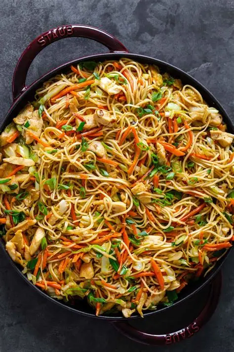 Chicken Chow mein Noodles