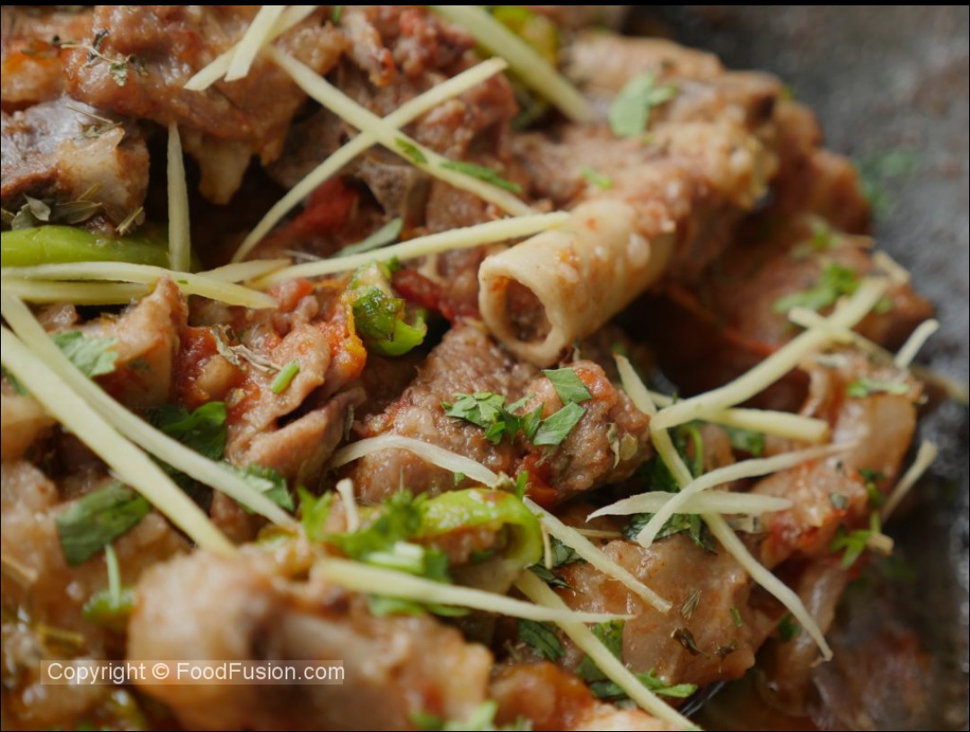 Brown charsi Mutton karhai