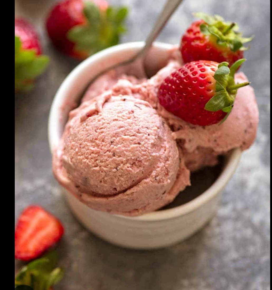 Flavoured Ice cream (Strawberry)