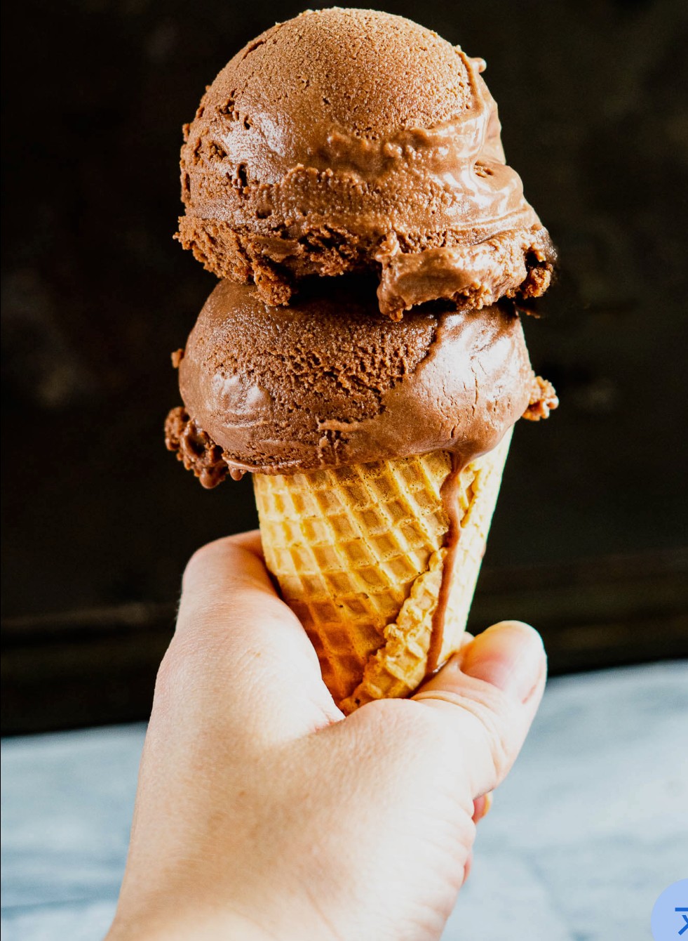 Chocolate ice cream
