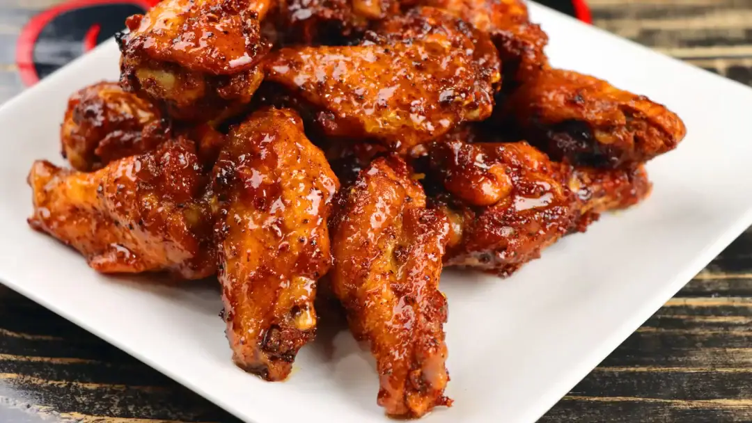 Crispy honey wings