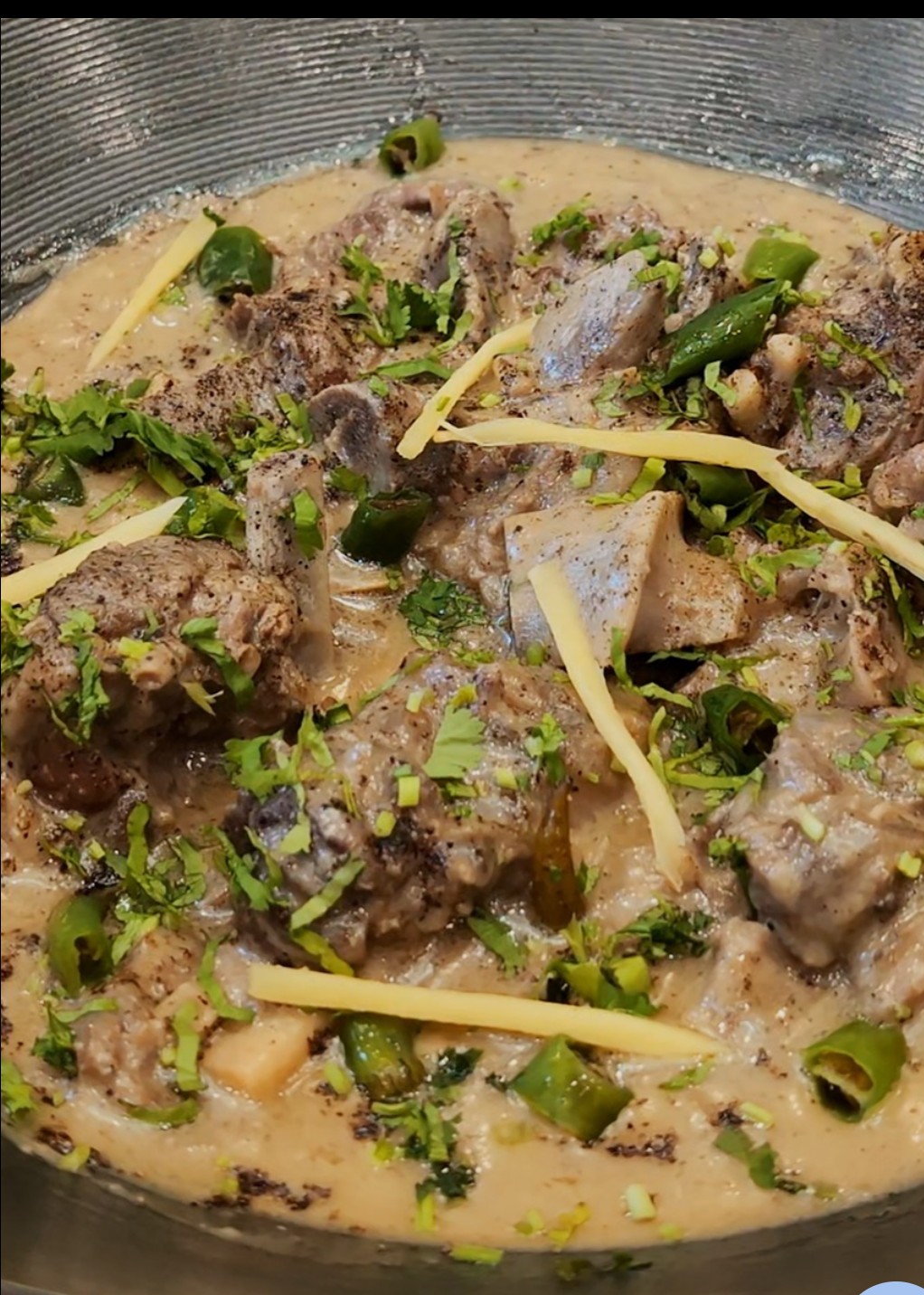 White Mutton karhai (Full)