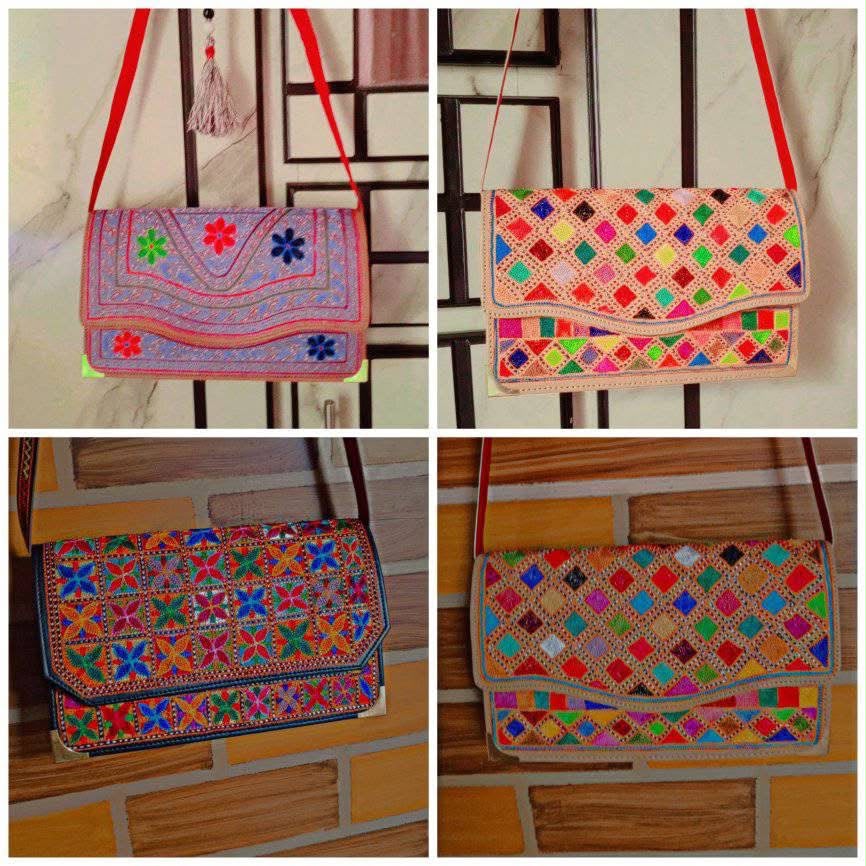 Balochi Embroidered Purse