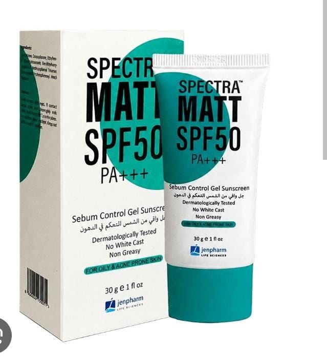 Spectra Matt SPF 50 PA+++ Sebum Control Gel Sunscreen – 30g