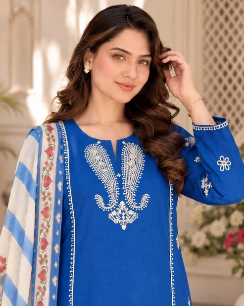 Eylul 3-Piece Available Sizes: Small, Medium &amp; Large Collection: Stitched Aylin 3-Piece by Tabinda Officials is a beautifully stitched ensemble that blends effortless elegance with everyday comfort. Designed with a refined look and graceful appea